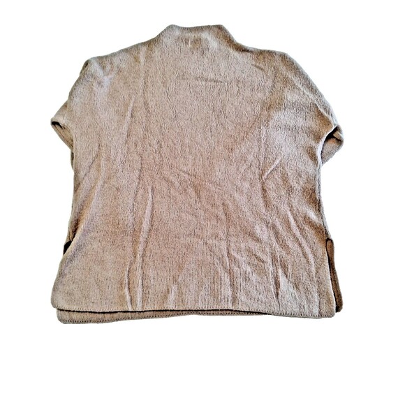 Urban Outfitters Mock Neck Sweater Womens ES-TP Tan Long sleeve, split bottom. - Picture 2 of 11